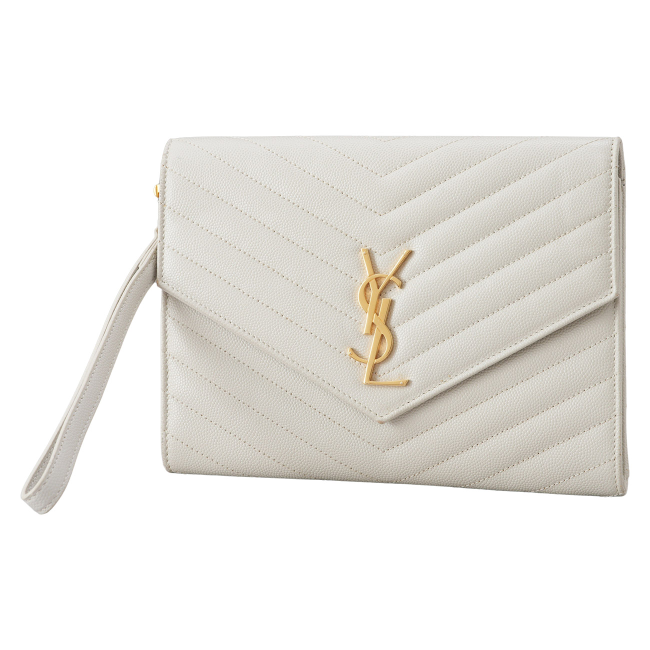 YVES SAINT LAURENT(USED)생로랑 엔벨로프 스트랩 클러치